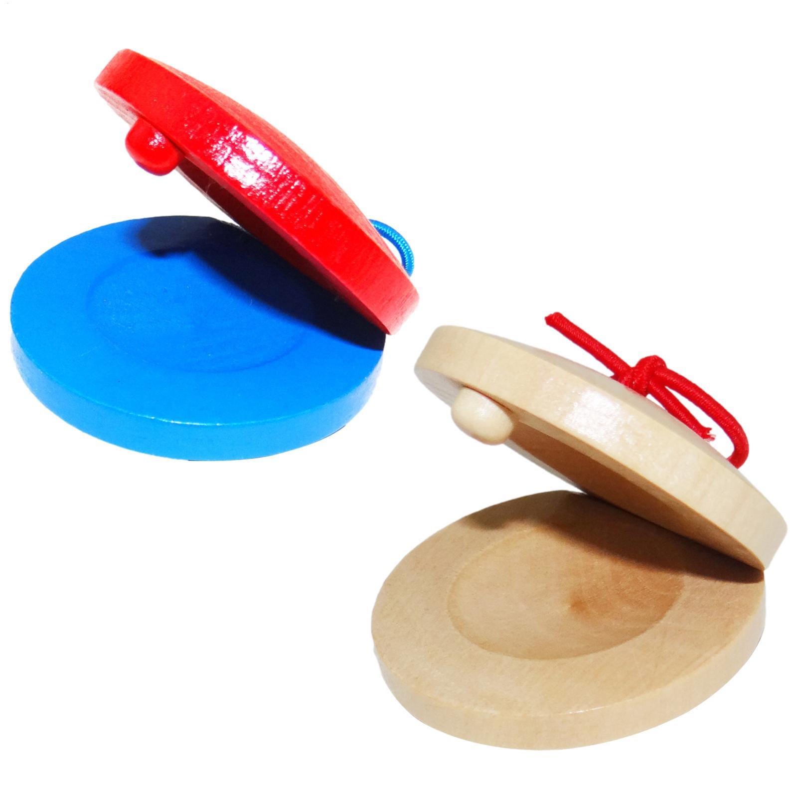 Musical Instrument For Toddlers - Ahşap Kastanyetler Çocuklar İçin Müzik Aletleri