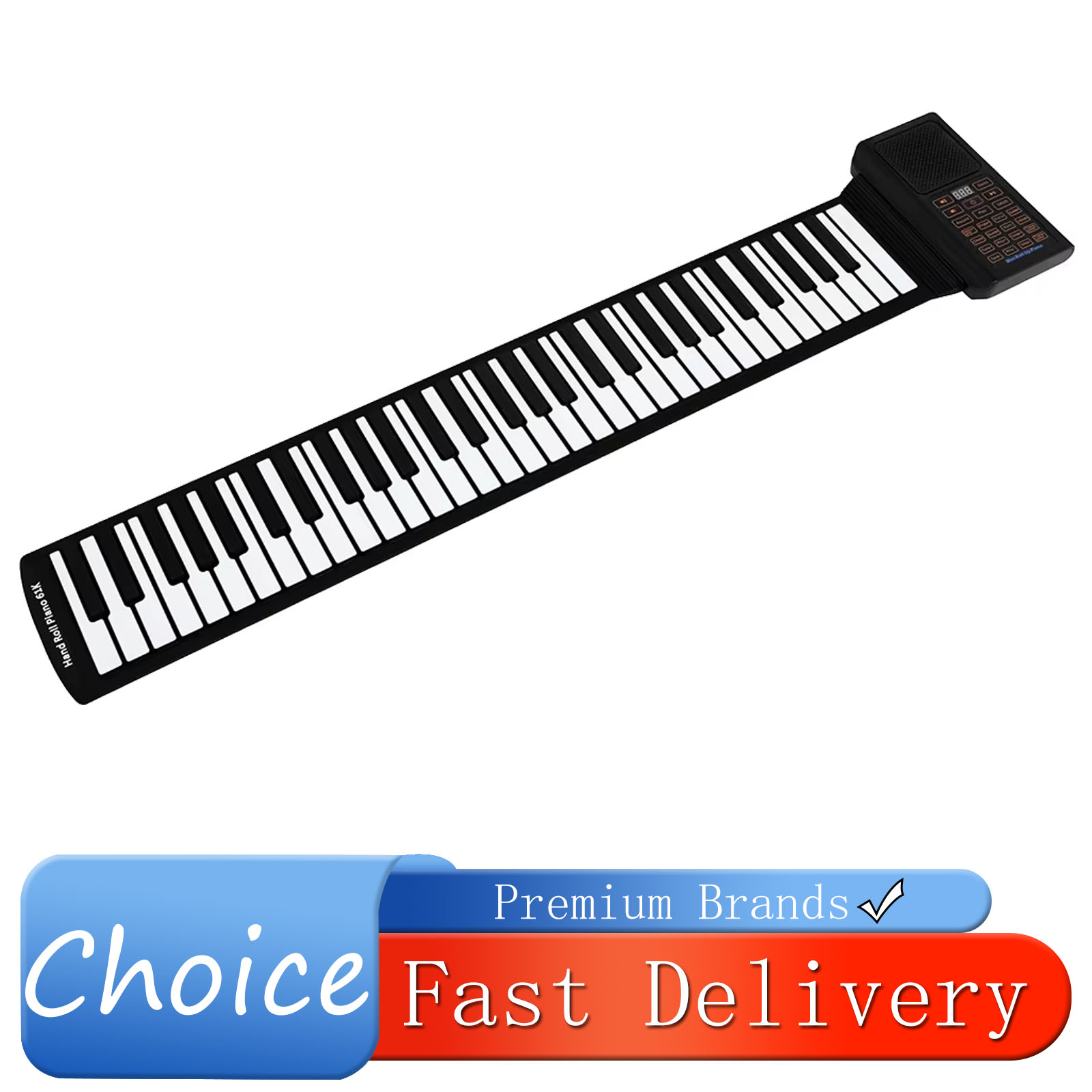 Musical Instrument Keyboard - 61 Tuşlu Mini Roll Up Piyano