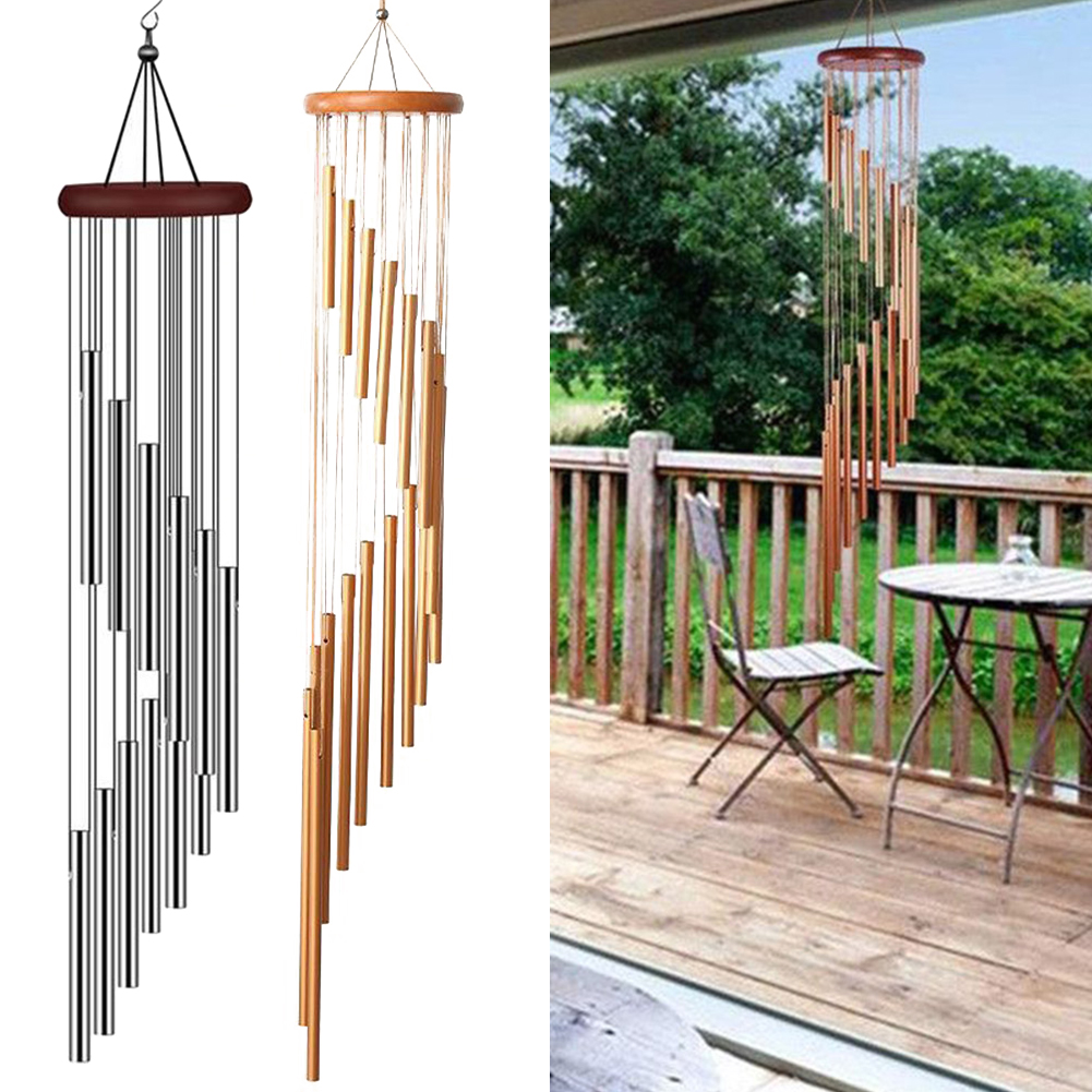 Wind Chime Tubular - 12 tüp rüzgar çan alüminyum tüp