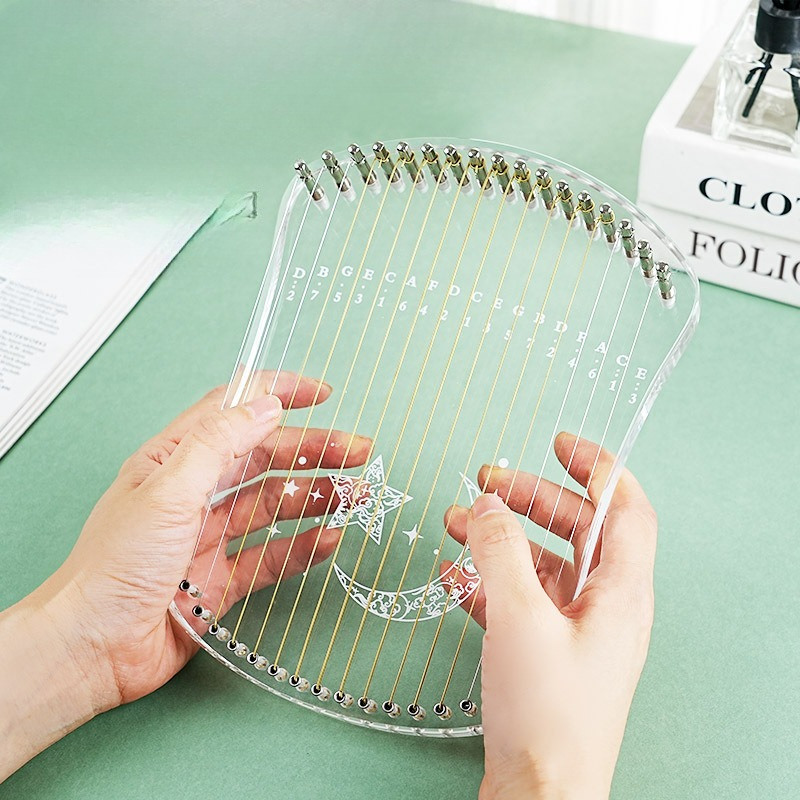 Musical Instrument Keyboard - 17 Telli Kalimba Ses Şifası Başlangıç
