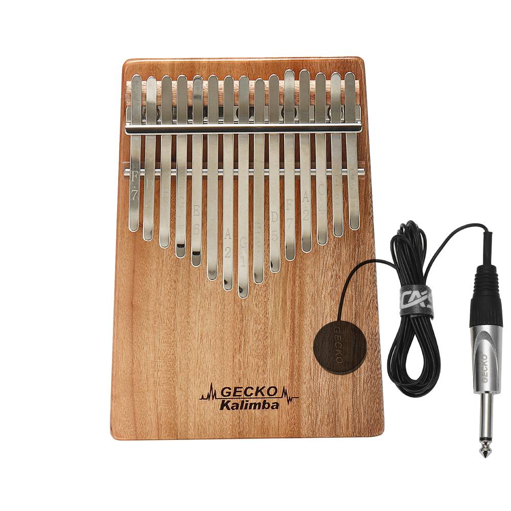 Musical Instrument Keyboard - GECKO 15 Tuşlu Kalimba G Ton