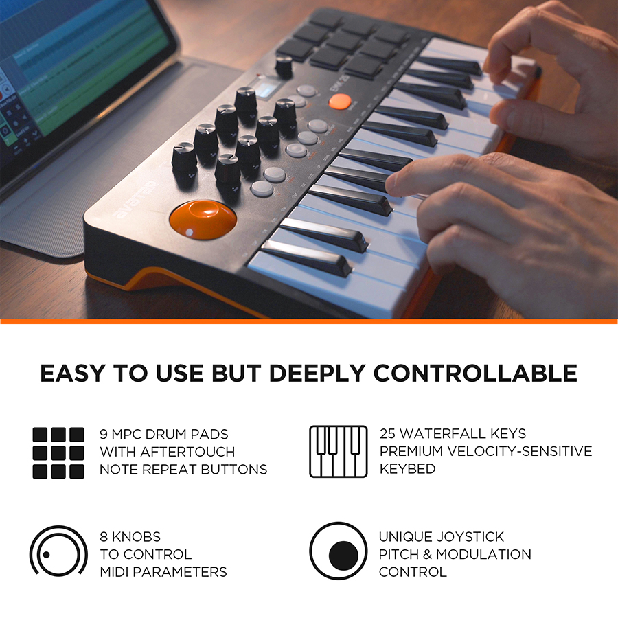 25 Tuşlu, 9 Arkadan Aydınlatma - Musical Instrument Keyboard incelemesi ve fiyatı