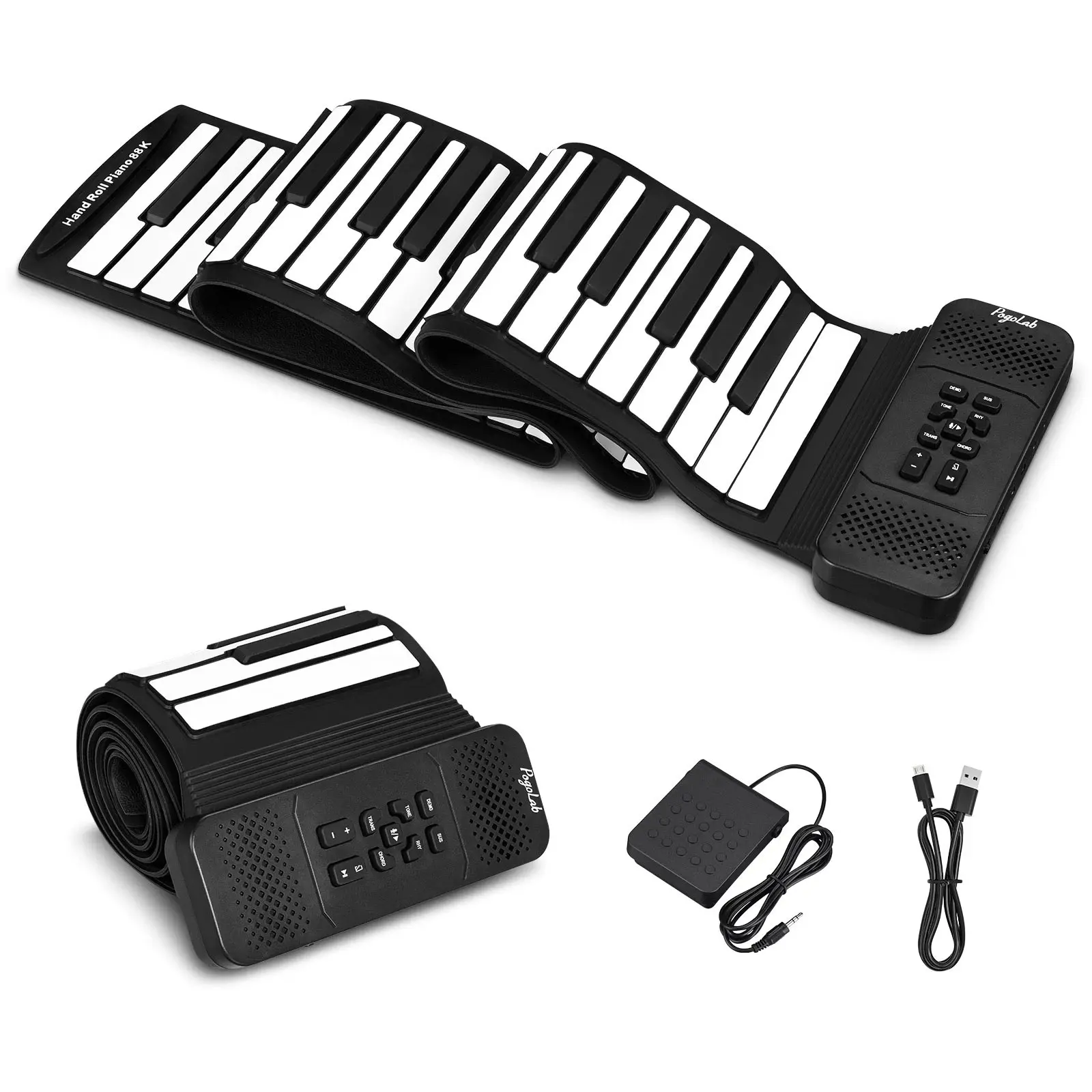Pogolab 88 Tuşlar El Roll Up P - Musical Instrument Keyboard incelemesi ve fiyatı