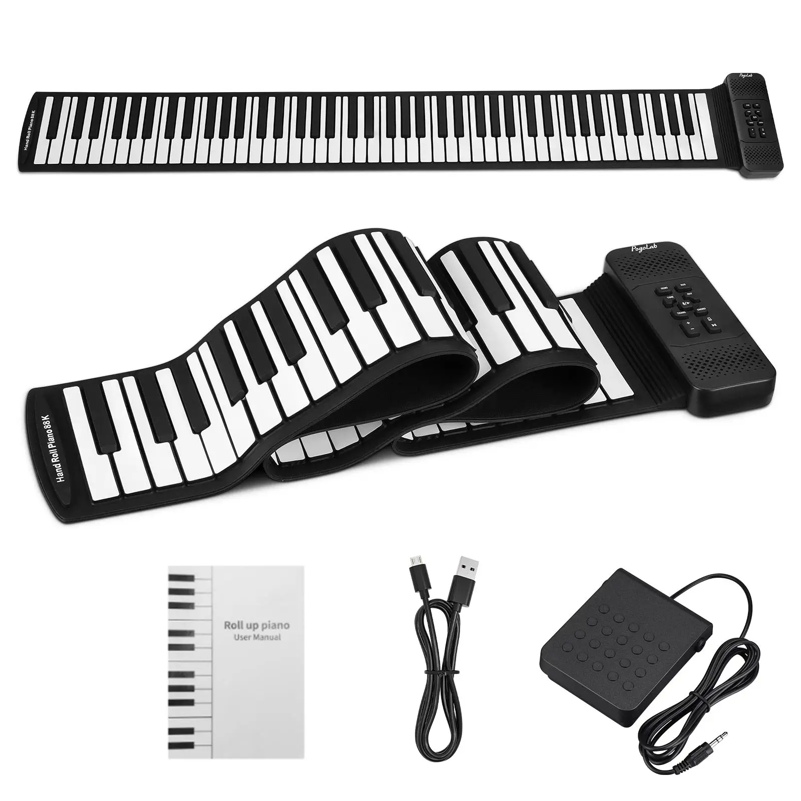 Pogolab 88 Tuşlar El Roll Up P - Musical Instrument Keyboard incelemesi ve fiyatı