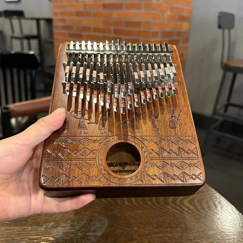 Ahşap Kalimba taşınabilir çocu - Musical Instrument Keyboard incelemesi ve fiyatı