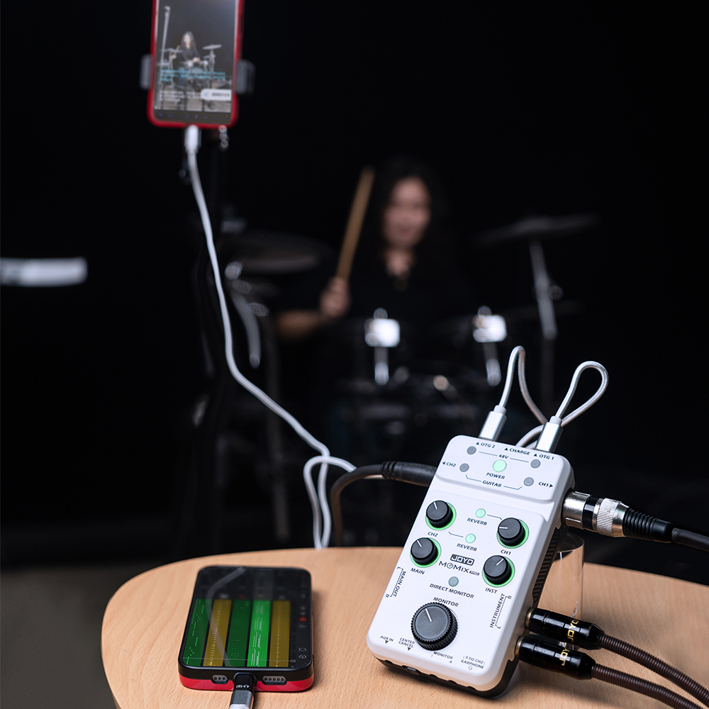 JOYO Ses Mikseri MOMIX PRO Mik - Musical Instrument Keyboard incelemesi ve fiyatı
