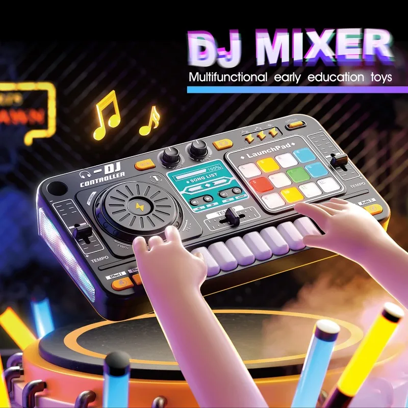 Çocuklar için DJ Karıştırma Oy - Musical Instrument Keyboard incelemesi ve fiyatı