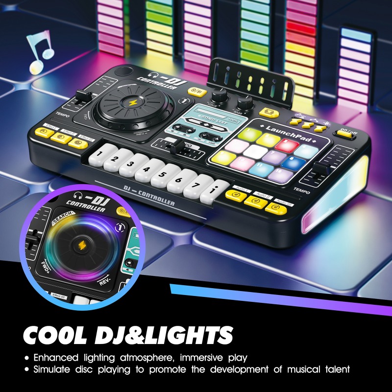 Çocuklar için DJ Karıştırma Oy - Musical Instrument Keyboard incelemesi ve fiyatı