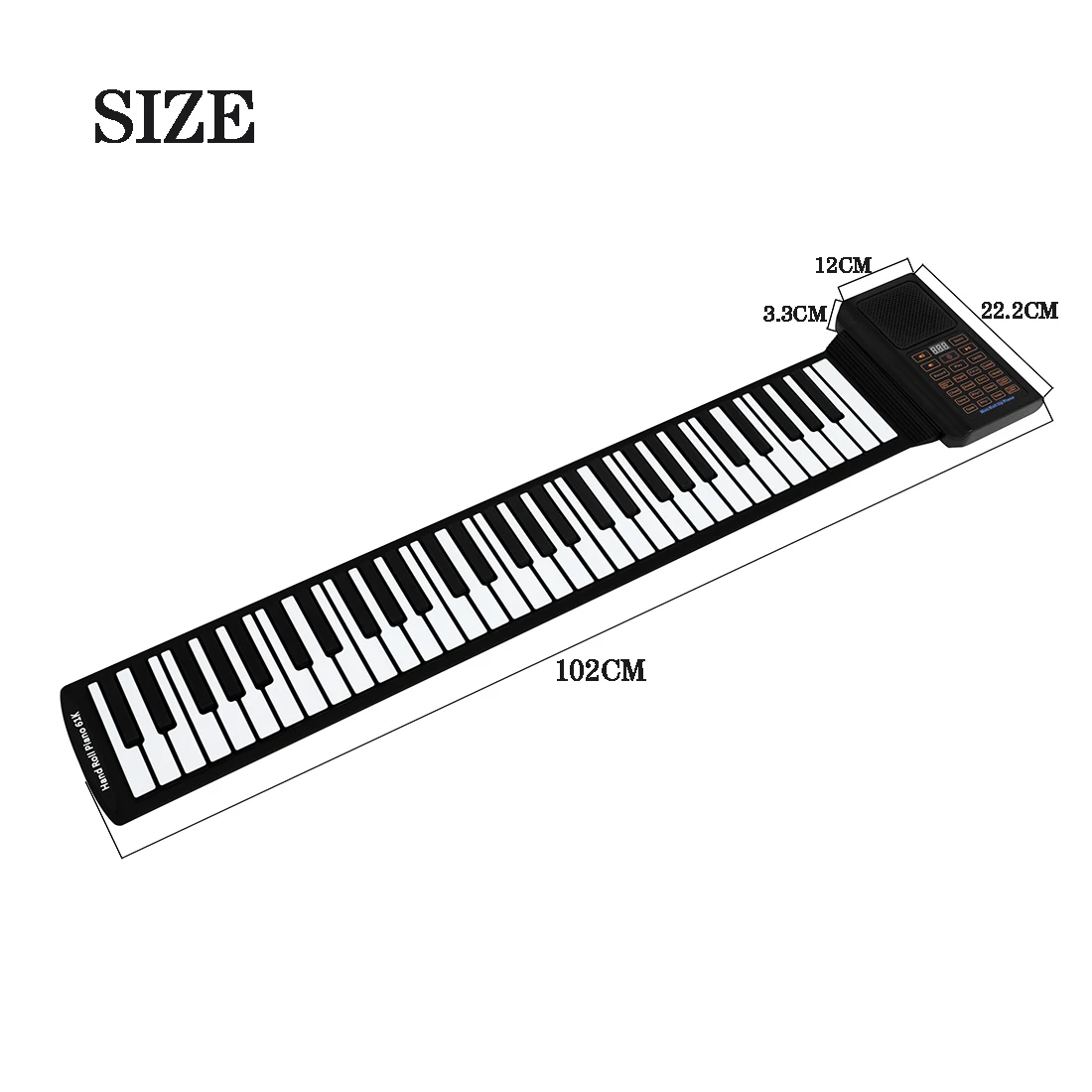 61 Tuşlu Mini Roll Up Piyano S - Musical Instrument Keyboard incelemesi ve fiyatı