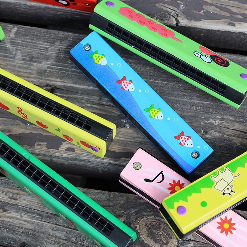 Çocuklar için Armonika, Ahşap  - Musical Instrument You Blow Into incelemesi ve fiyatı