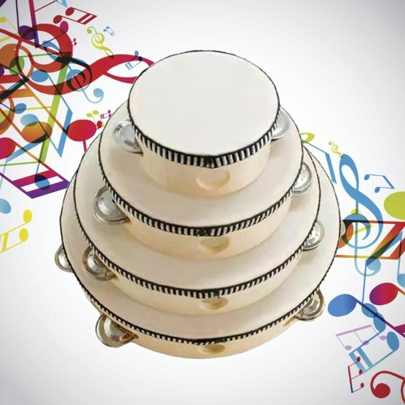 Tek Sıra Jingles Tef Ahşap Tef - Tambourine Hand Drum incelemesi ve fiyatı