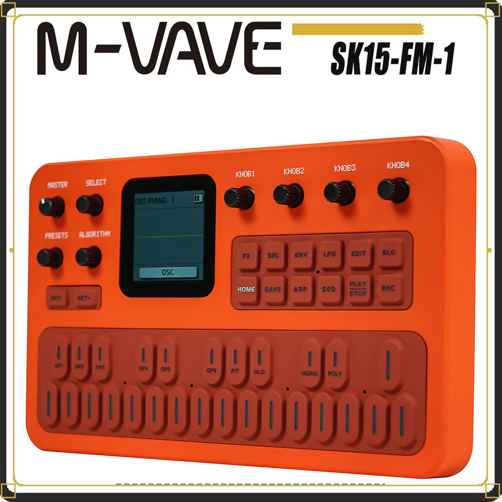 M-VAVE （SK15）FM-1 Dijital Dalg - Musical Instrument Synthesizer incelemesi ve fiyatı