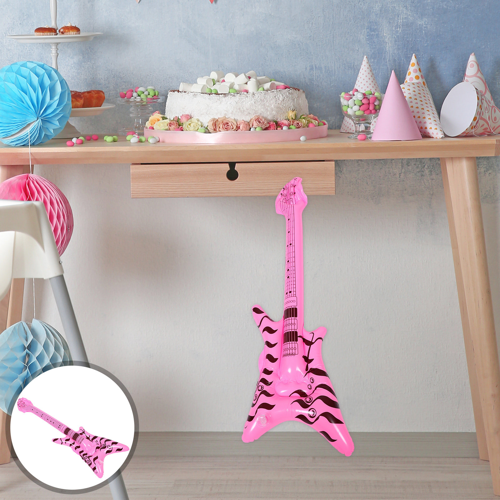 Şişme Gitar Rock and Roll Part - Musical Instrument You Blow Into incelemesi ve fiyatı