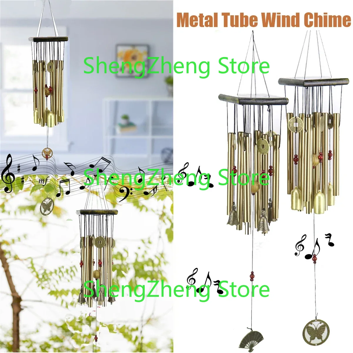 Masif Ahşap İçi Boş Boru Metal - Wind Chime Tubular incelemesi ve fiyatı