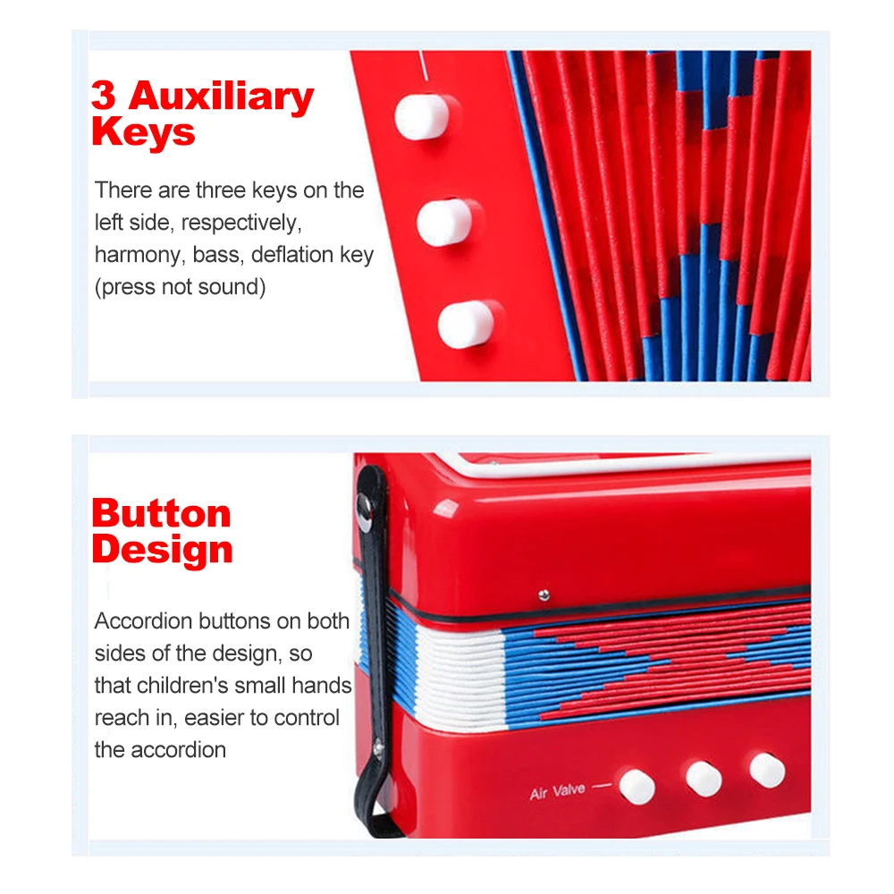 KKMOON Çocuklar Akordeon Mini  - Musical Instrument For Toddlers incelemesi ve fiyatı